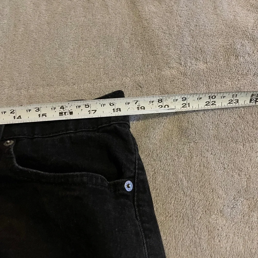 Levis 511 Jeans Mens 40x32 Black Slim Fit Denim Pants Stretch Western Streetwear